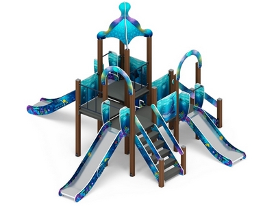 Детская игровая площадка Подводный мир 3